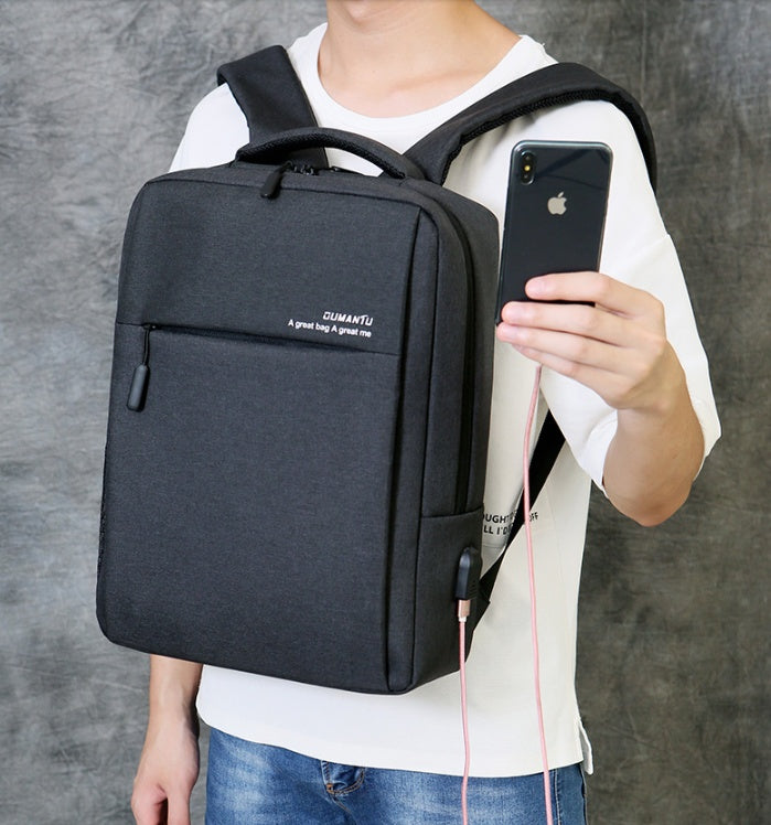 rechargeable men backpack