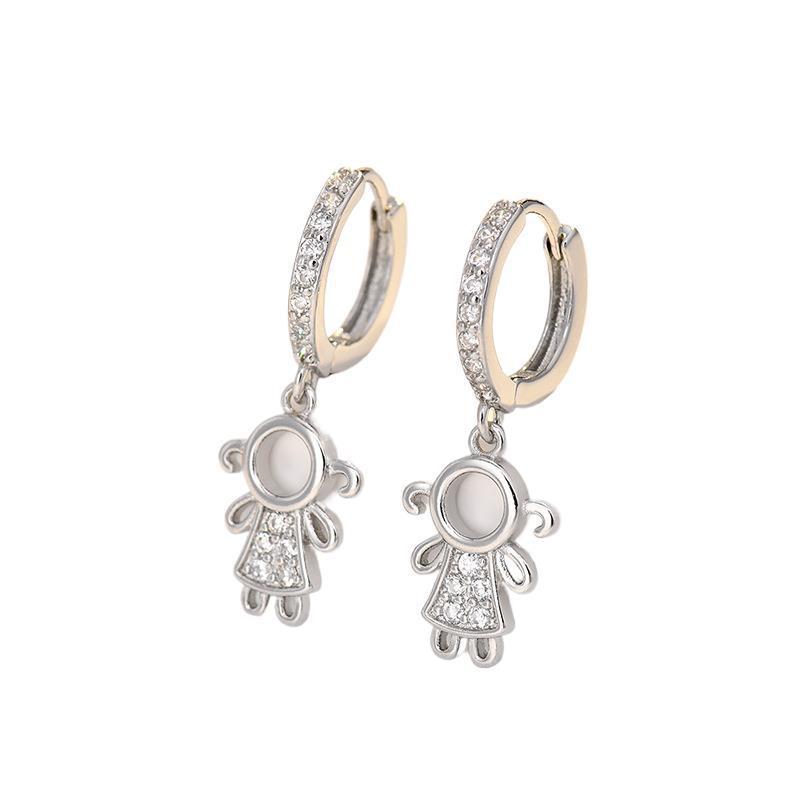 Girl's Earrings Golden