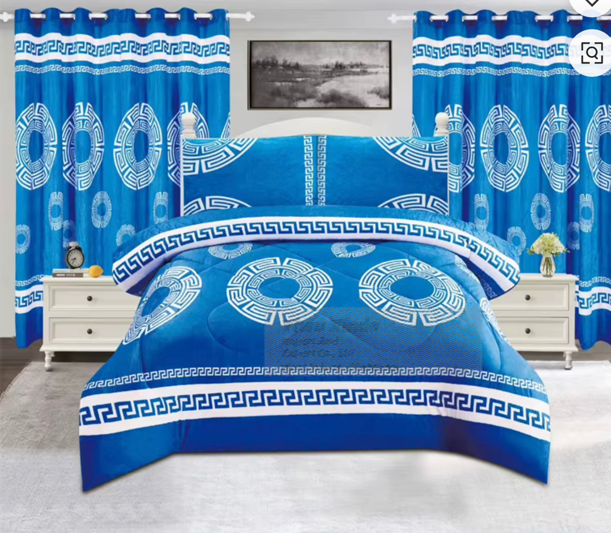 King Size Bedding Set – Decorative Patterns