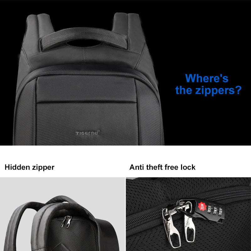 Men School Laptop Backpacks