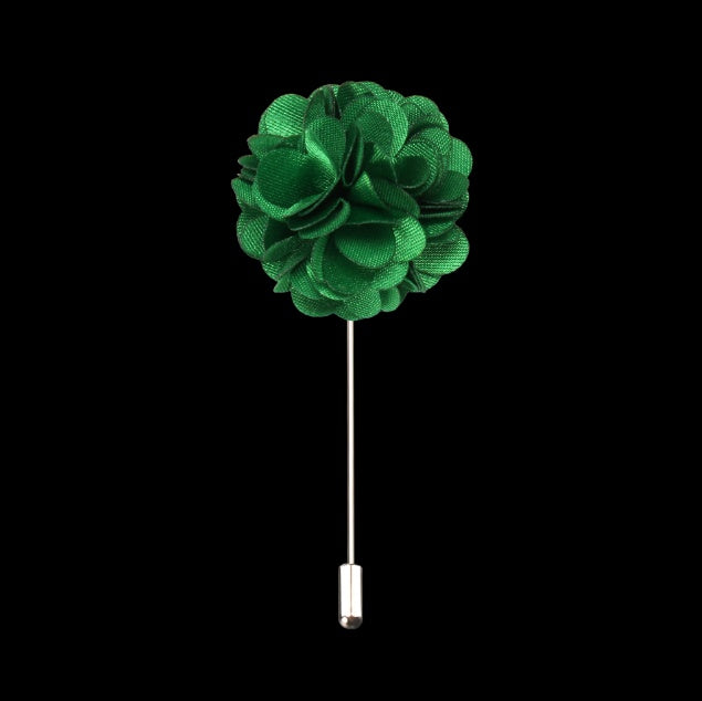 Men Floral Brooch