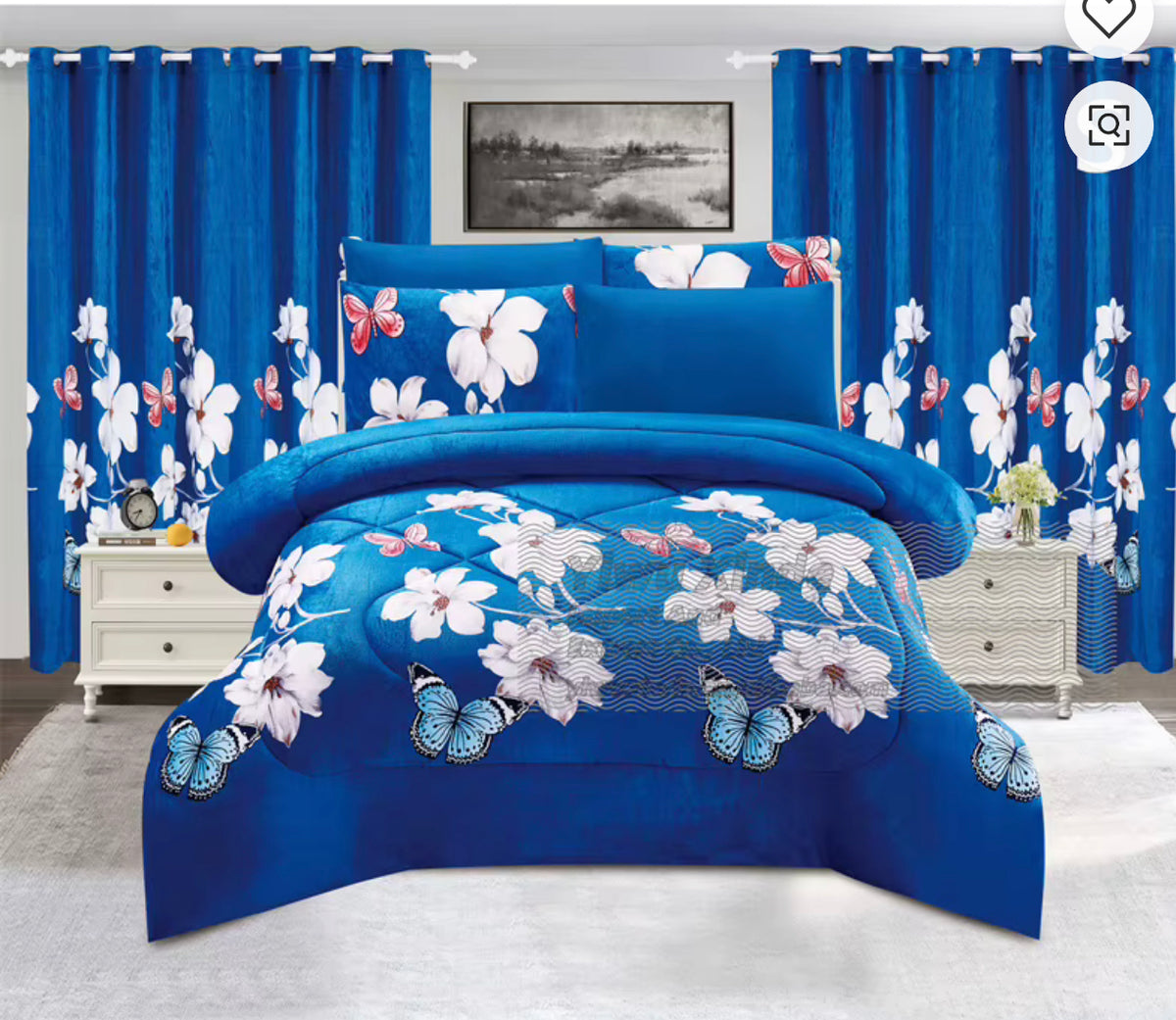 King Size Bedding Set – Decorative Patterns