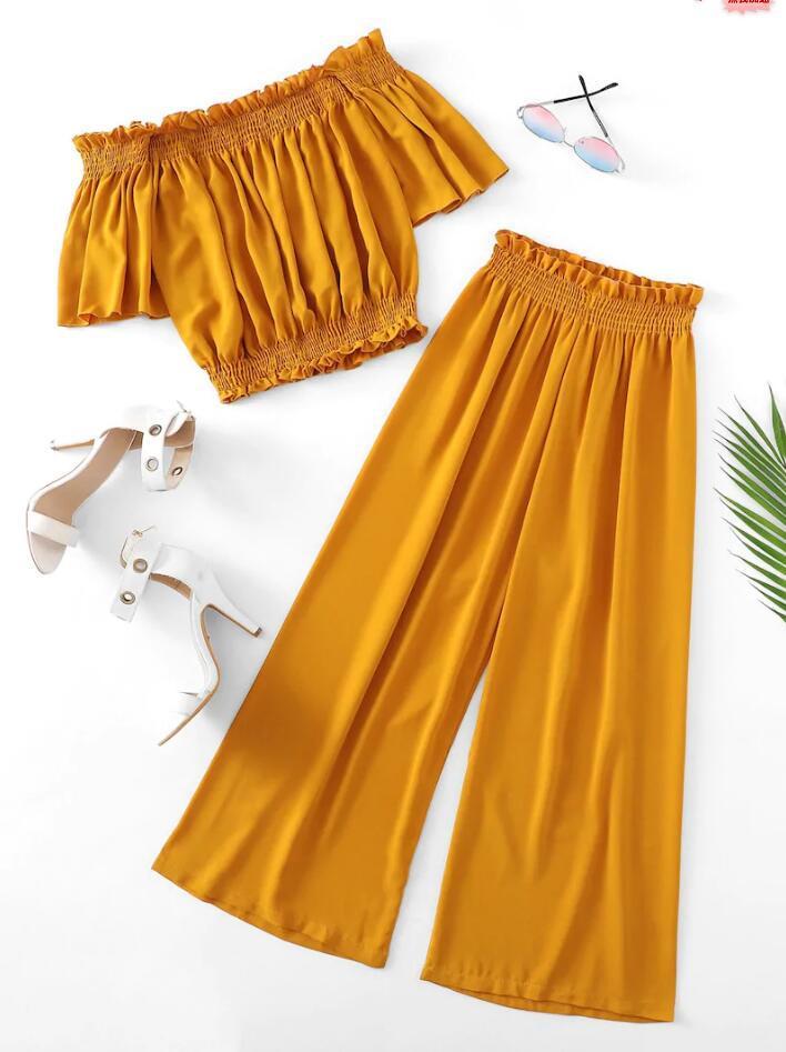 Women's suit with loose top