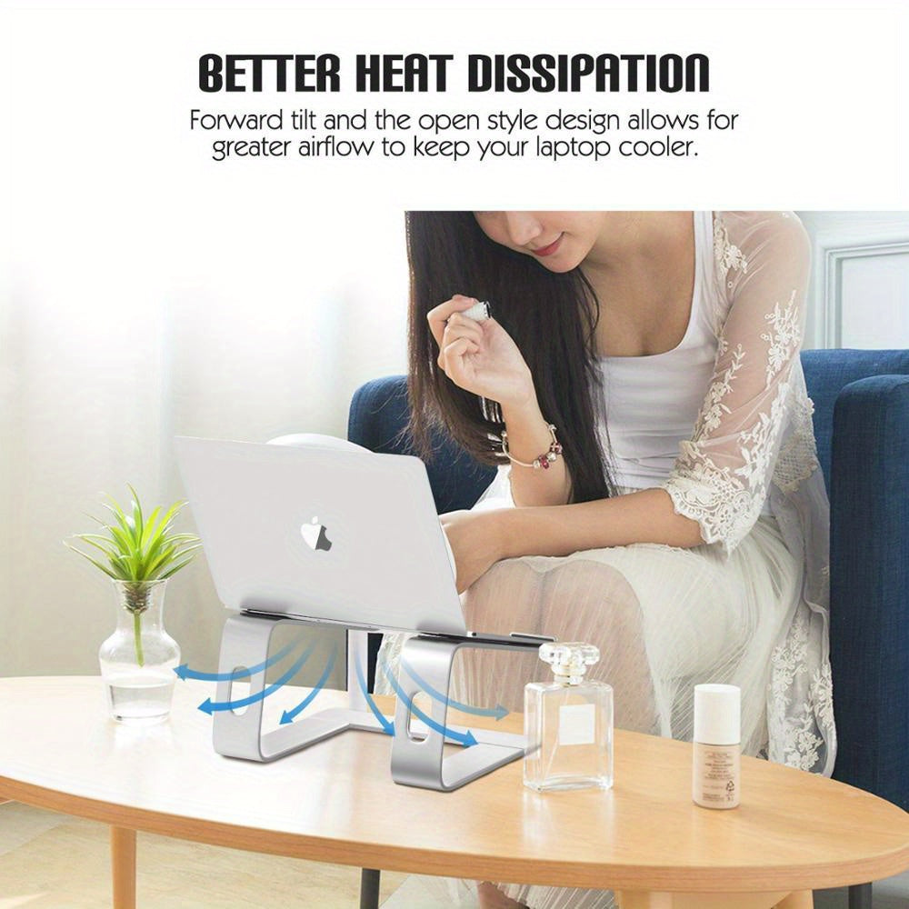 Laptop Stand Holder Aluminum Stand For MacBook Portable Laptop Stand Holder Desktop Holder Notebook PC Computer Stand
