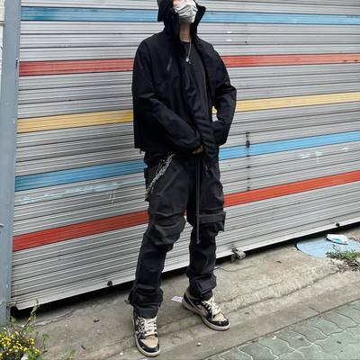 Niche High Street Multi Pocket American Cargo Pants For Men