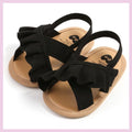 Newborn Infant Baby Girls Shoes Summer Ruffls