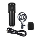 192kHz/24Bit Professional USB Microphone, Plug & Play PC Computer Condenser Cardioid Mic Kit with Sound Advanced Chipset for Streaming, Podcast, Studio Recording and Games