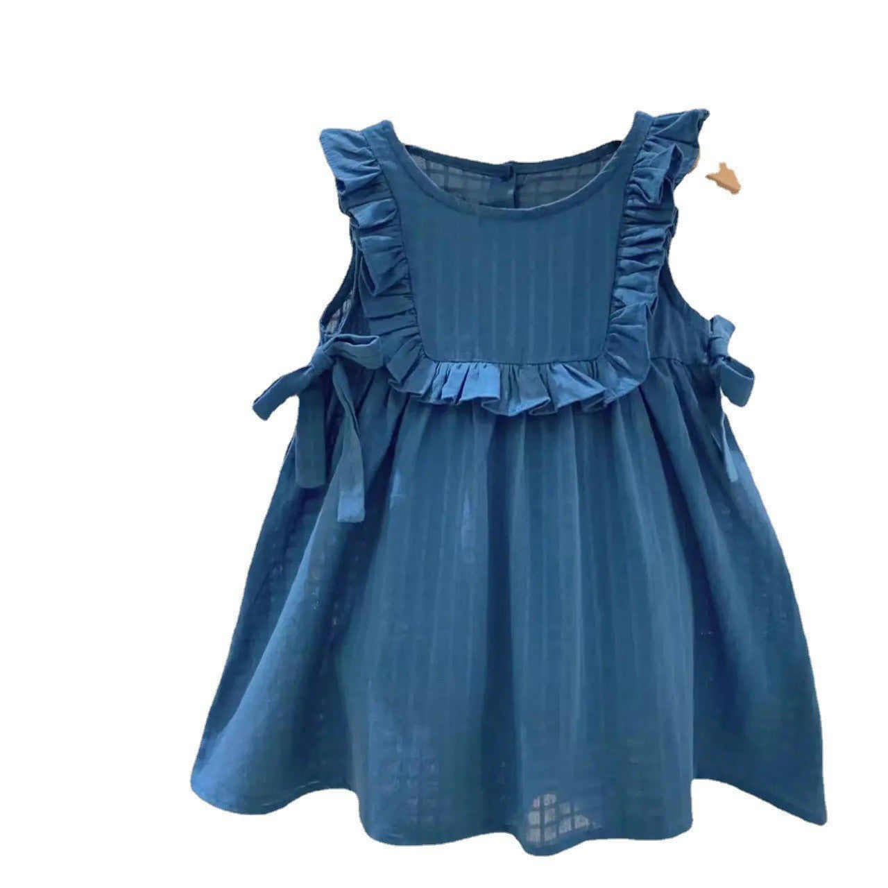 Children's Clothing Girl Summer French High-end Pastoral Princess Dress