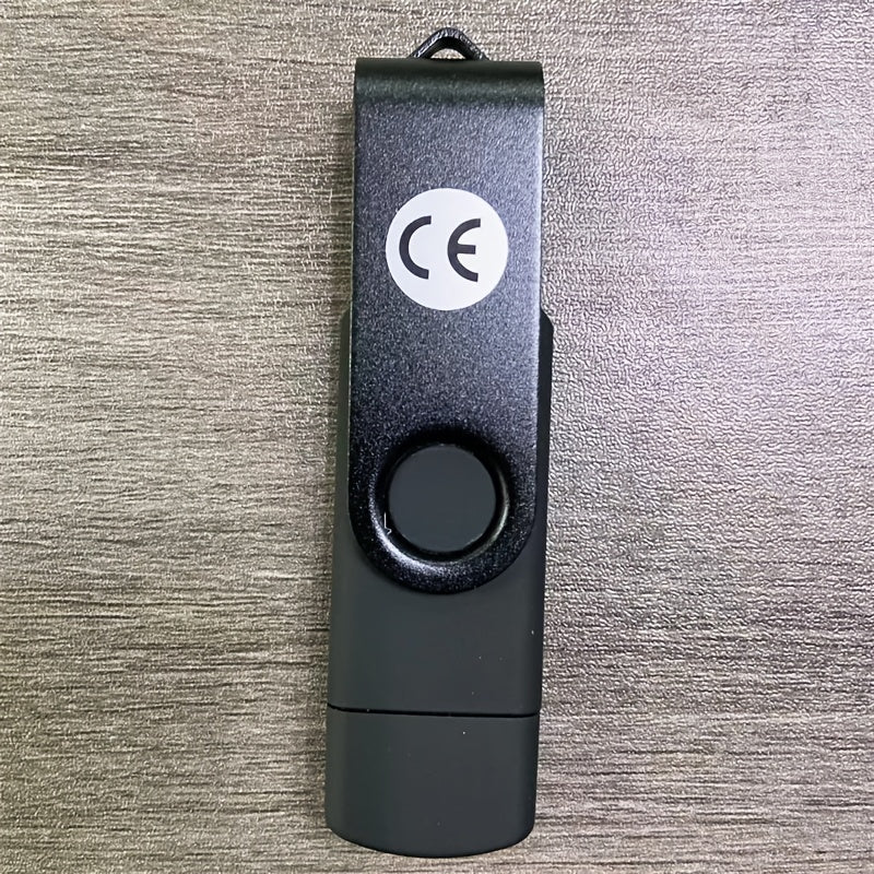 USB Flash Drive | 2-in-1 USB 2.0 & Type-C OTG Pen Drive | Multi-Color Options | High-Capacity 128GB Storage | Compact Design with Keychain Loop | Ideal for PC, MacBook, Smartphones, Tablets | Durable Plastic Construction