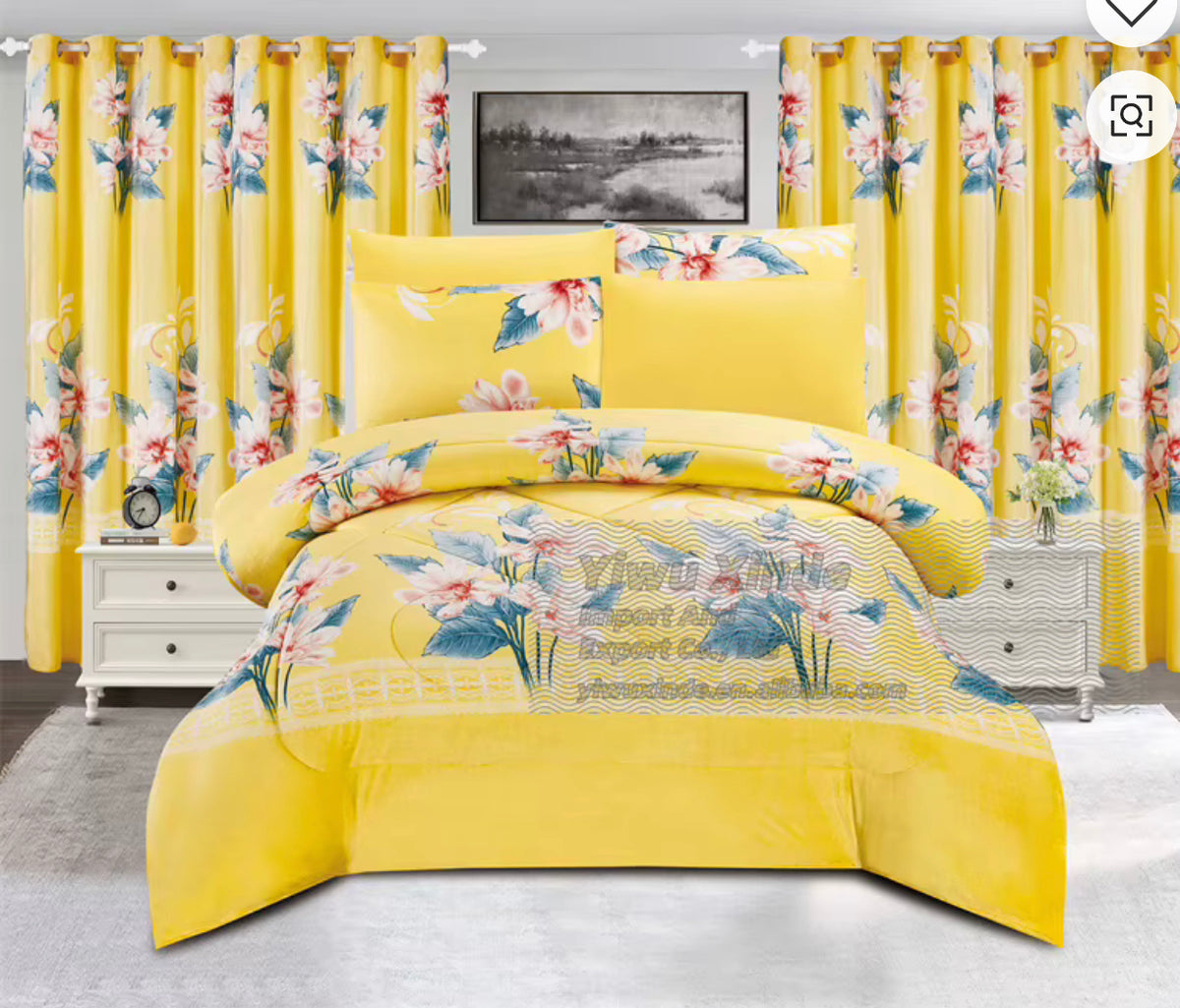 King Size Bedding Set – Decorative Patterns