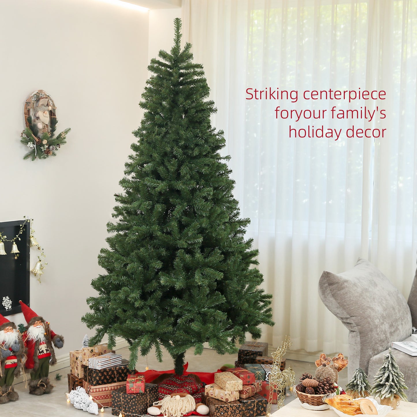 Artificial Christmas Trees with 1346 Branch Tips