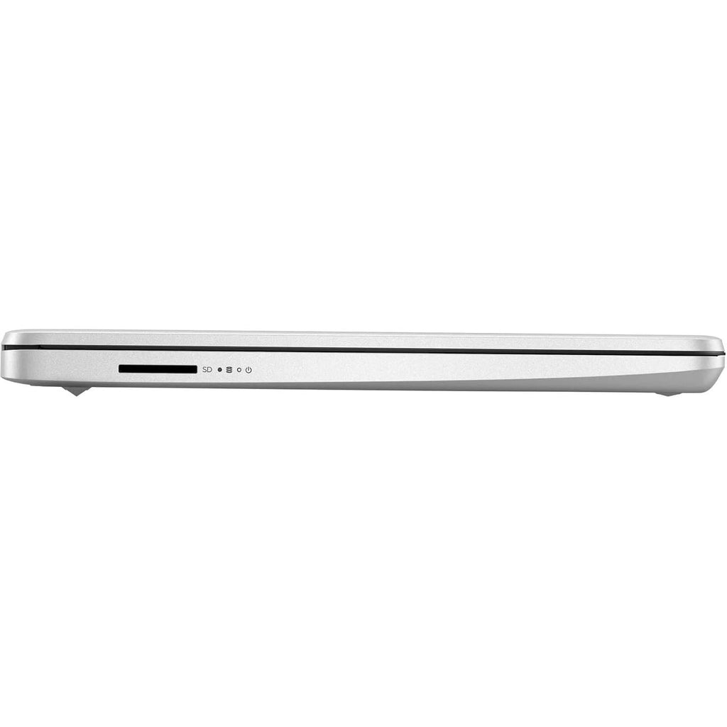 HP 14" Laptop For Student Business, With Office Lifetime License & Windows 11 S, Intel Dual-Core N4120, 16 GB RAM, 384 GB Storage(128GB EMMC+256GB Micro SD), Webcam, WiFi, Anti-Slip Mouse, Silvery