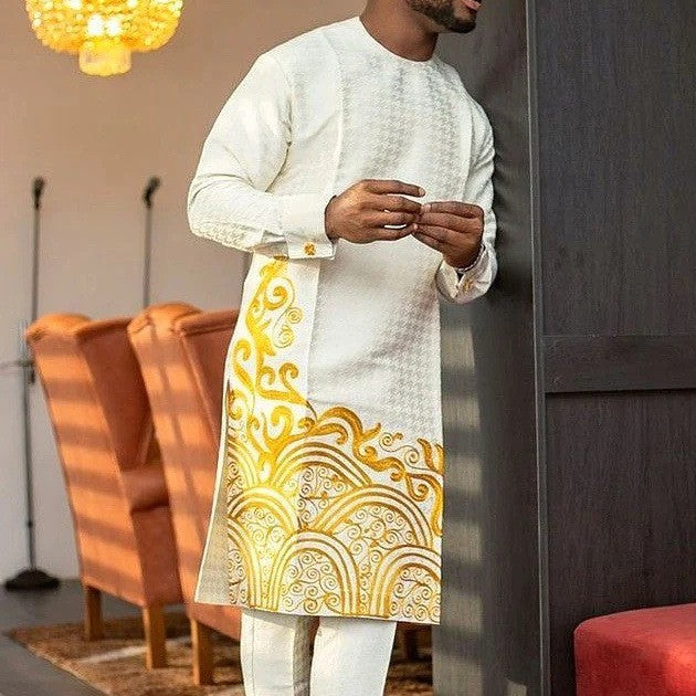 Men Set Suit  Shirt And Pants