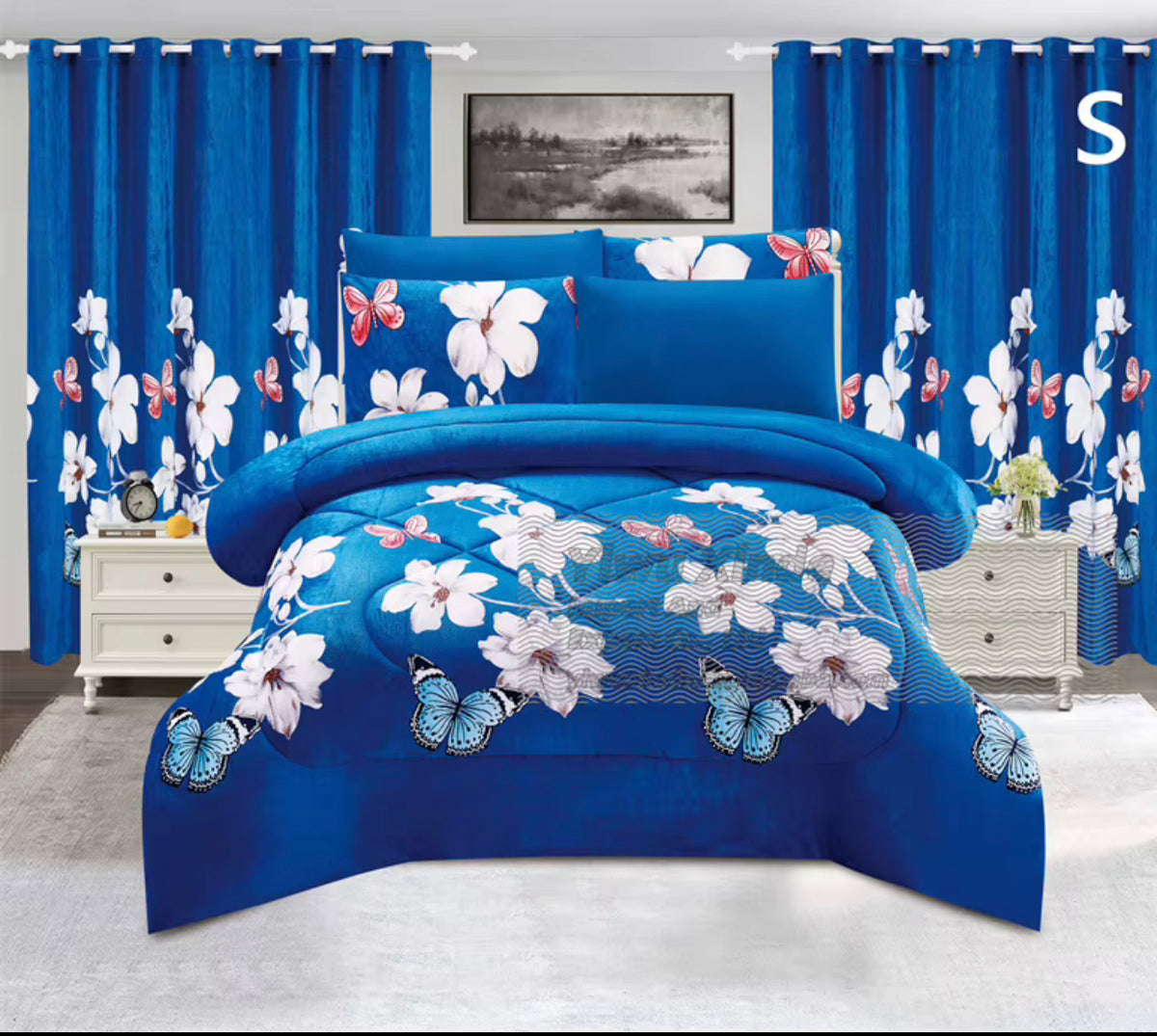 King Size Bedding Set – Decorative Patterns