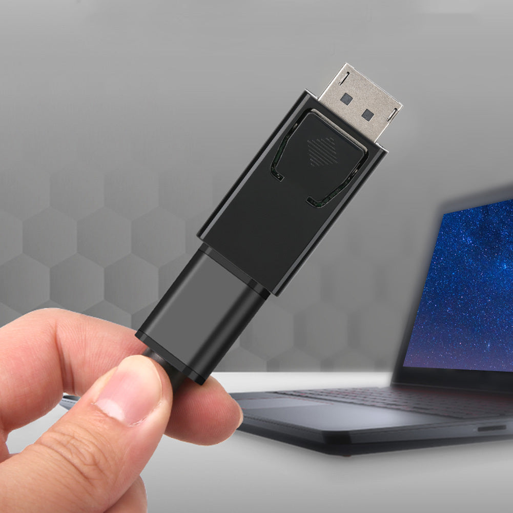 2PAdapter Converter for PC LaptopsCS/Pack Black Display Port DP Male to HDMI Female