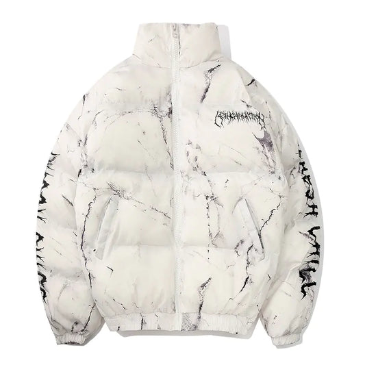 Winter Streetwear Thick Cotton Jacket for Men