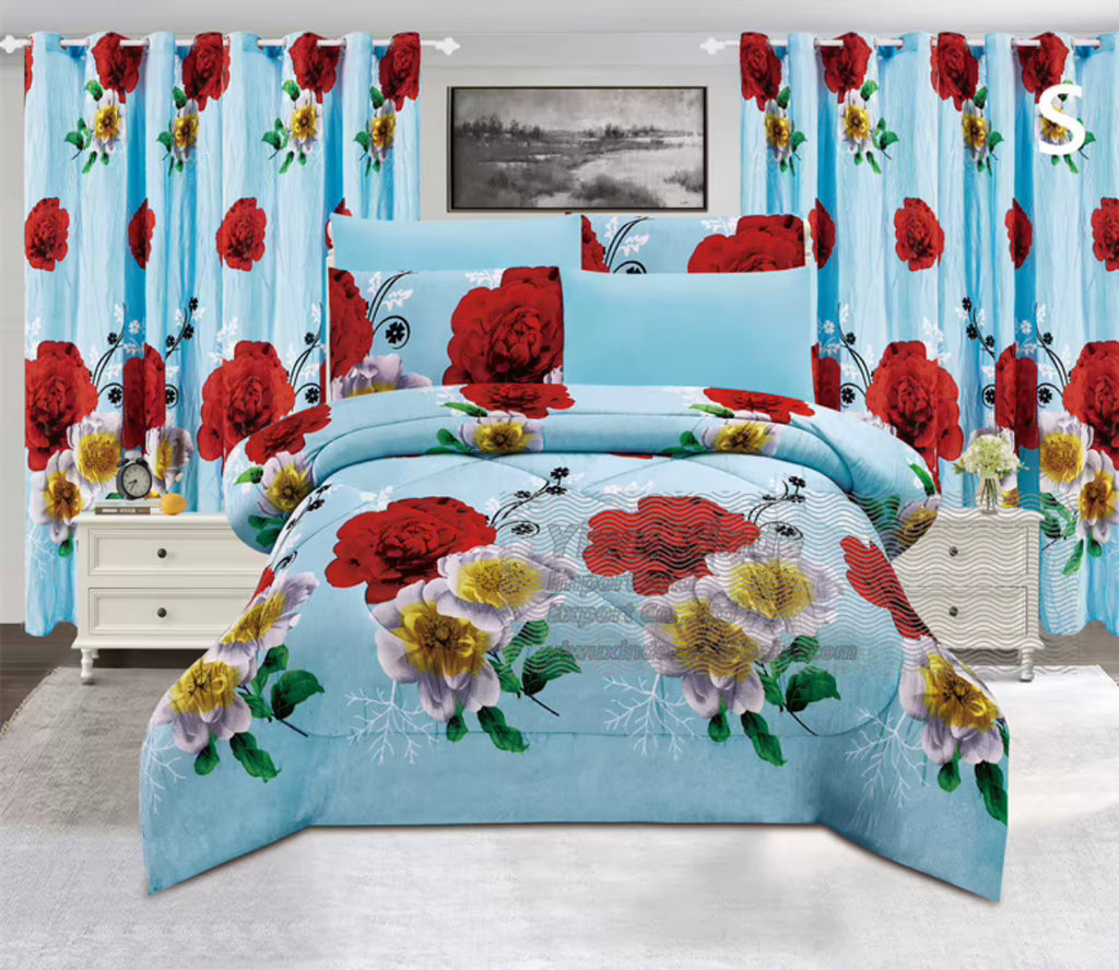 King Size Bedding Set – Decorative Patterns