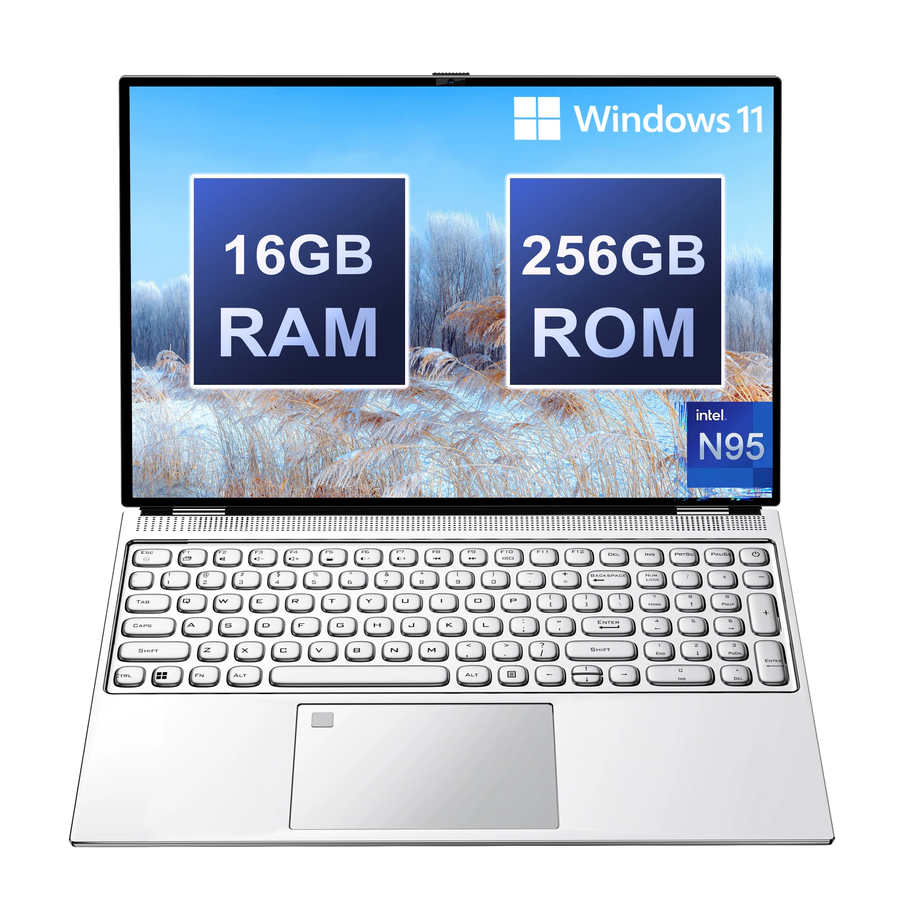 New 16" Inch 2K Laptop, 240 Hz ultra-clear screen, Windows 11 Pro Portable PC Gaming notebooks 32GB 2TB fingerprint unlock