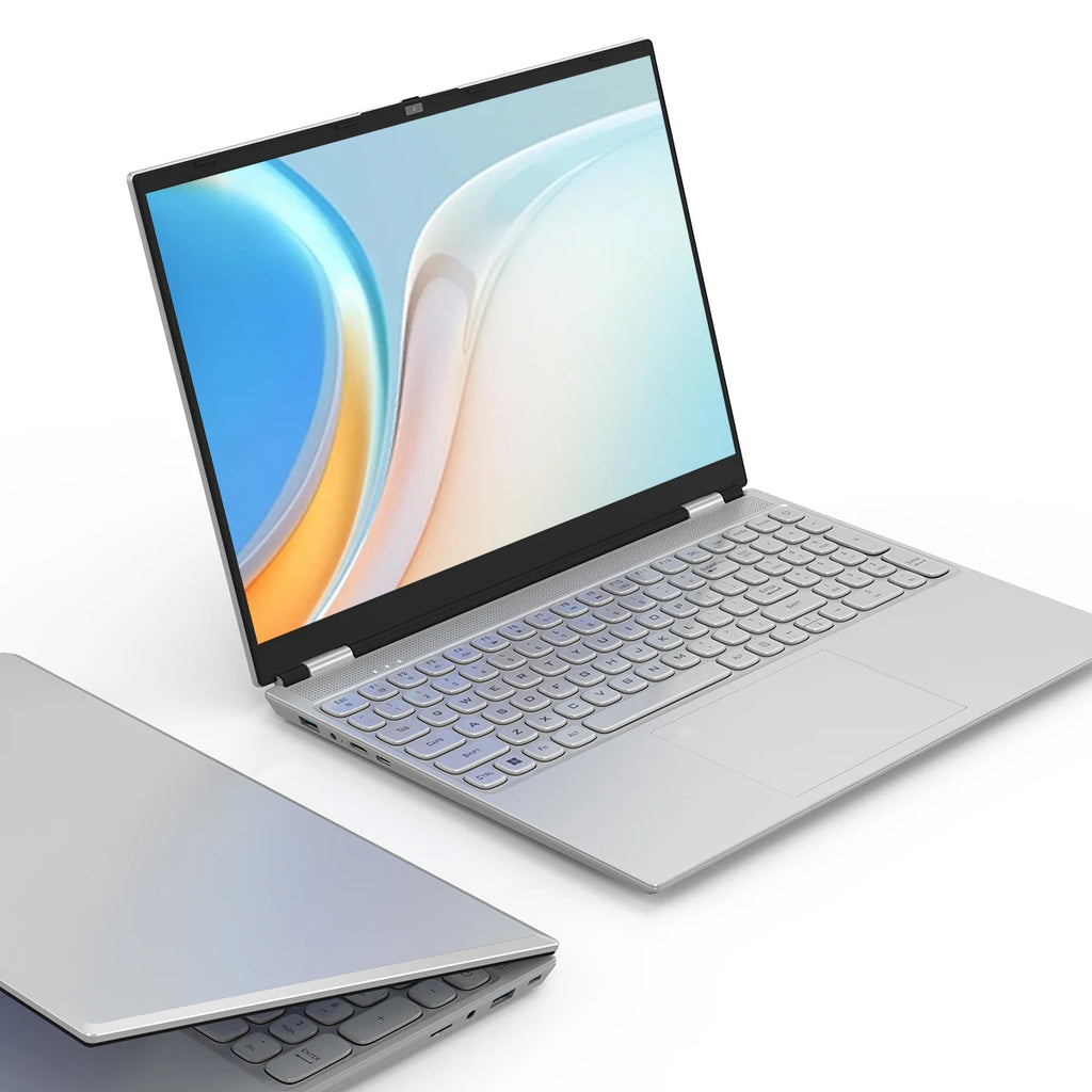 New 16" Inch 2K Laptop, 240 Hz ultra-clear screen, Windows 11 Pro Portable PC Gaming notebooks 32GB 2TB fingerprint unlock