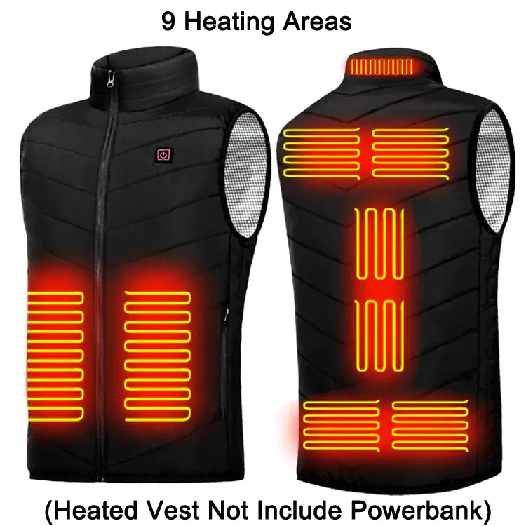 Winter USB Heated Jacket for Men and Women