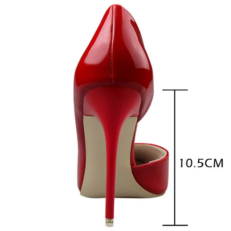 BIGTREE Shoes Patent Leather Heels 2025 Fashion Woman Pumps Stiletto Women Shoes Sexy Party Shoes Women High Heels 12 Colour