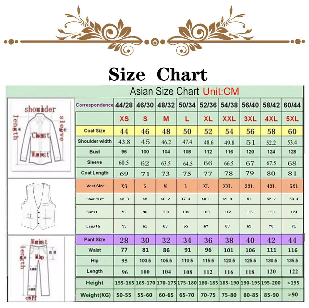 Fashion 2 Pieces Suits for Men Applique Slim Fit Tuxedos Groom Wedding Customized Flat Collar Blazer Pants vestido para hombre