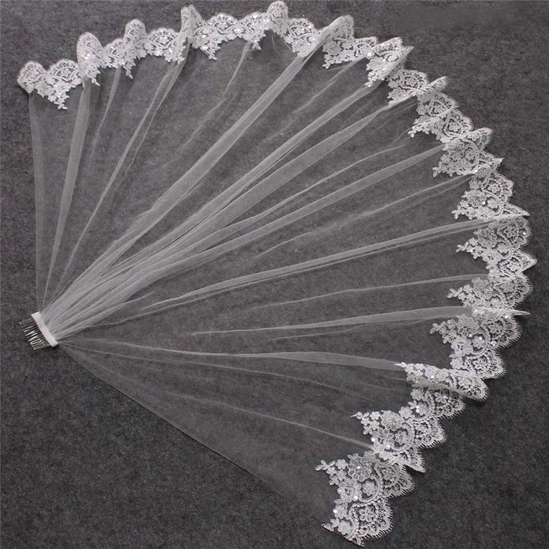 SWedding Veil with comb