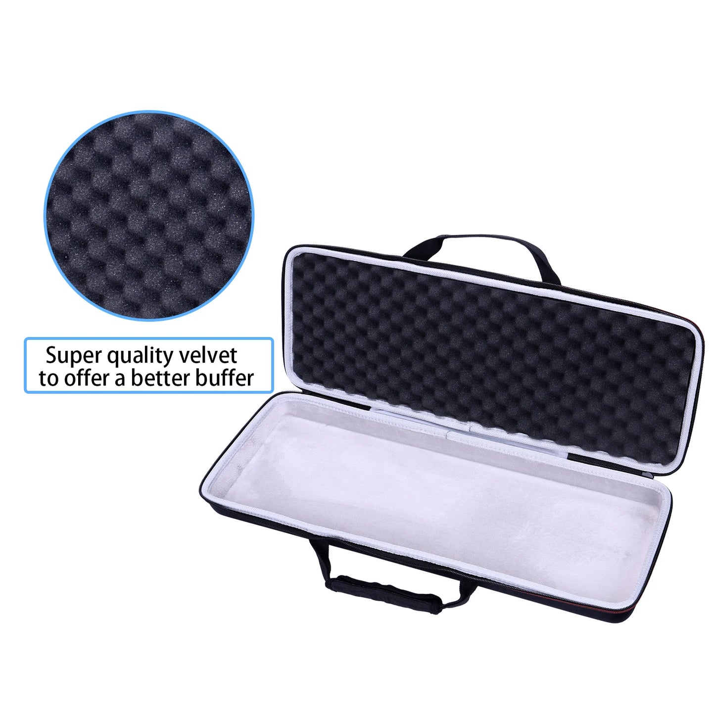 LTGEM EVA Waterproof Carrying Hard Case for Native Instrument Komplete Kontrol M32 Controller Keyboard