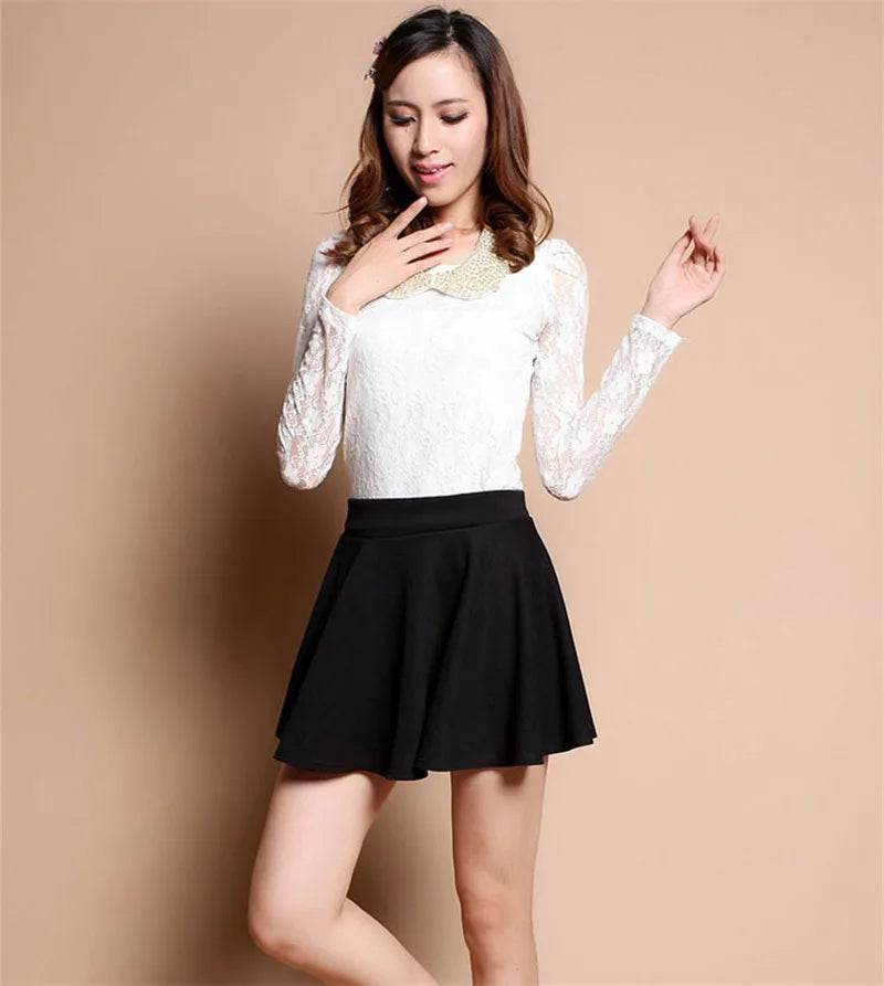 New 2024 Summer Sexy Skirt For Girl Korean Cute Short Skater Fashion female Mini Skirt Women Clothing saia Bottoms jupe faldas