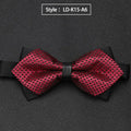 Mens Bowtie Quality Sale Necktie Fashion Formal Luxury Wedding Butterfly Cravat Ties for Men Shirt Business Gifts Accessories