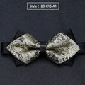 Mens Bowtie Quality Sale Necktie Fashion Formal Luxury Wedding Butterfly Cravat Ties for Men Shirt Business Gifts Accessories