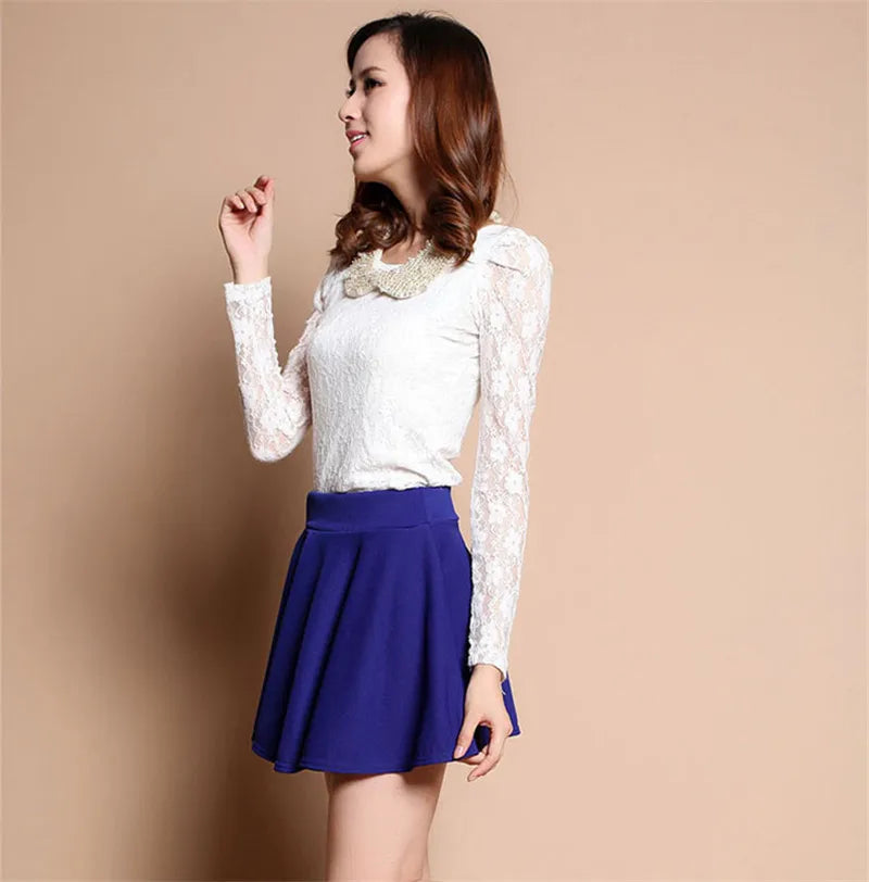 New 2024 Summer Sexy Skirt For Girl Korean Cute Short Skater Fashion female Mini Skirt Women Clothing saia Bottoms jupe faldas