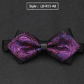 Mens Bowtie Quality Sale Necktie Fashion Formal Luxury Wedding Butterfly Cravat Ties for Men Shirt Business Gifts Accessories