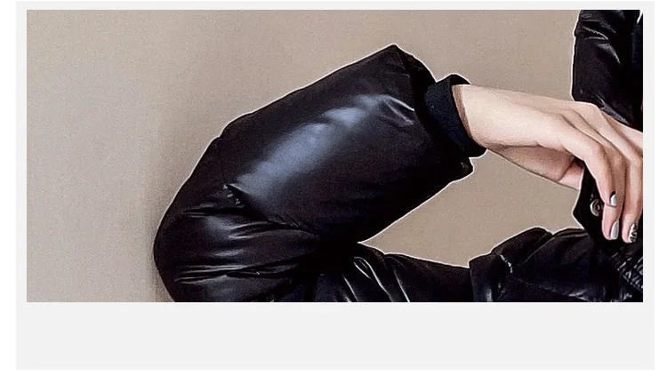 2025 Winter Long Down Jacket Women's Fashion Thick Cotton Parkas Outwear Plus size 4XL Loose Windproof Hooded Snow Coat Female