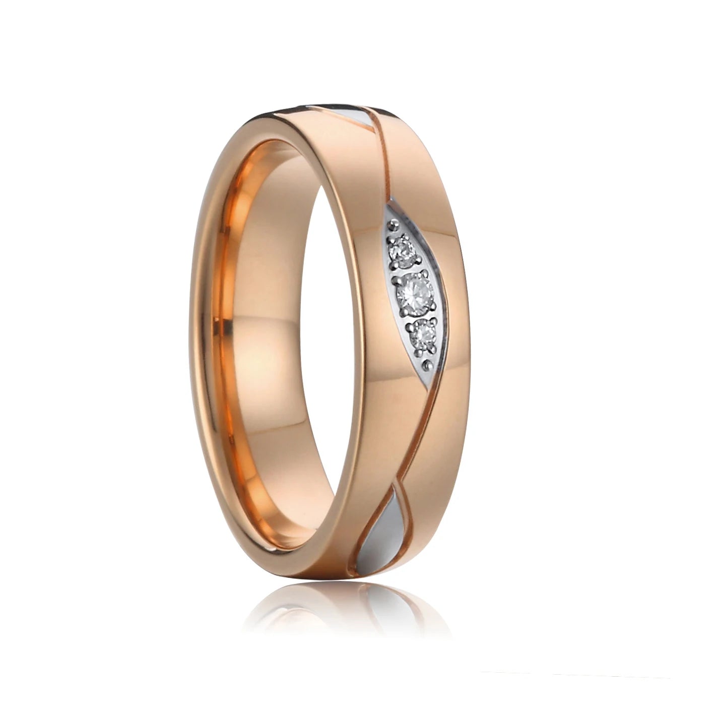 western designer dubai African fine 18k gold plated ladies jewelry cz diamond bridal wedding engagement rings for women girls