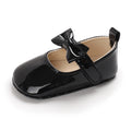 Newborn Baby Shoes Baby Girls Shoes PU Anti-slip Bowknot Classic Princess Dress Shoes First Walker Toddler Crib Shoe Moccasins