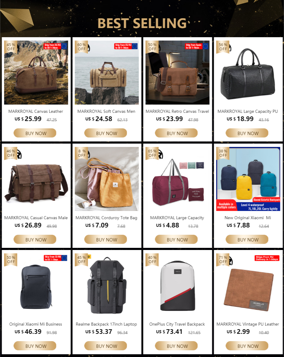 Men Travel Bags