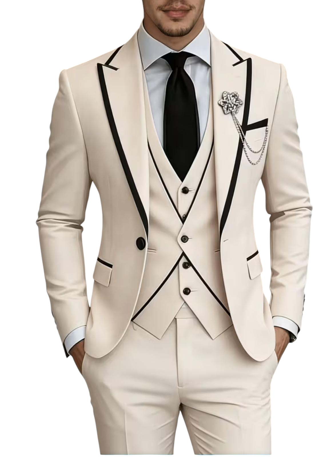MEN ,S SLIM FIT SUIT