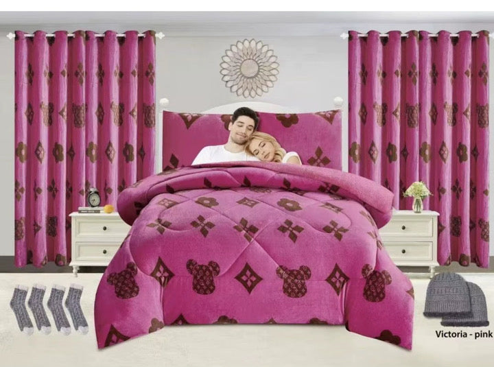 King Size Bedding Set – Decorative Patterns