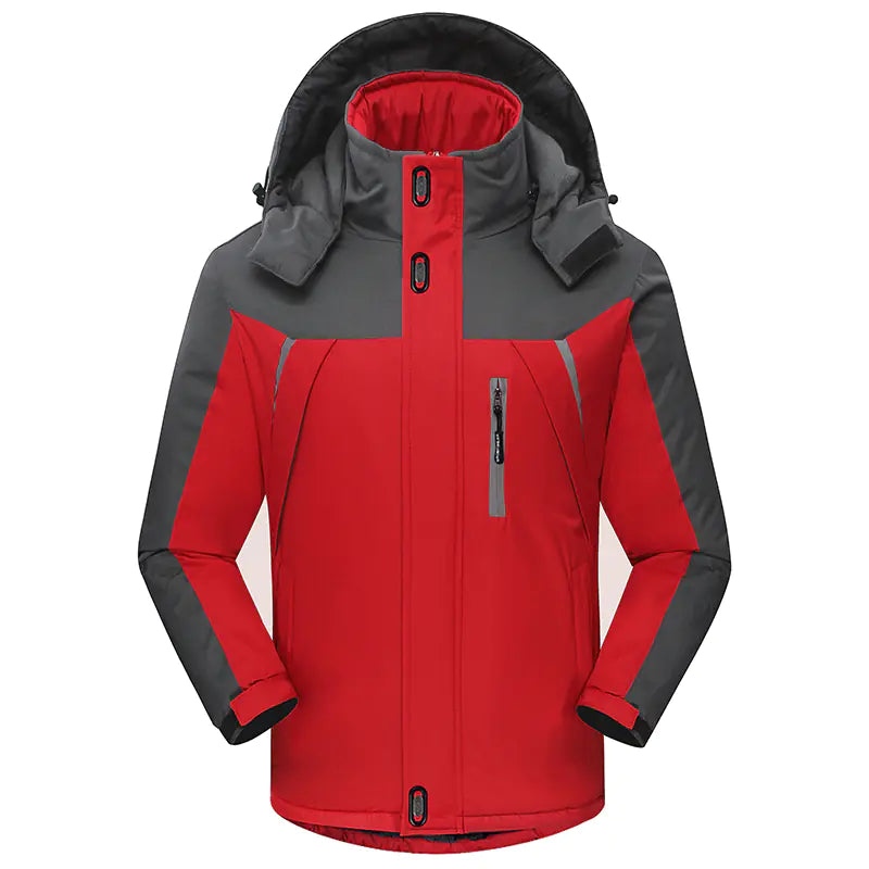 Custom Winter Fleece Lined Thick Jacket for Men