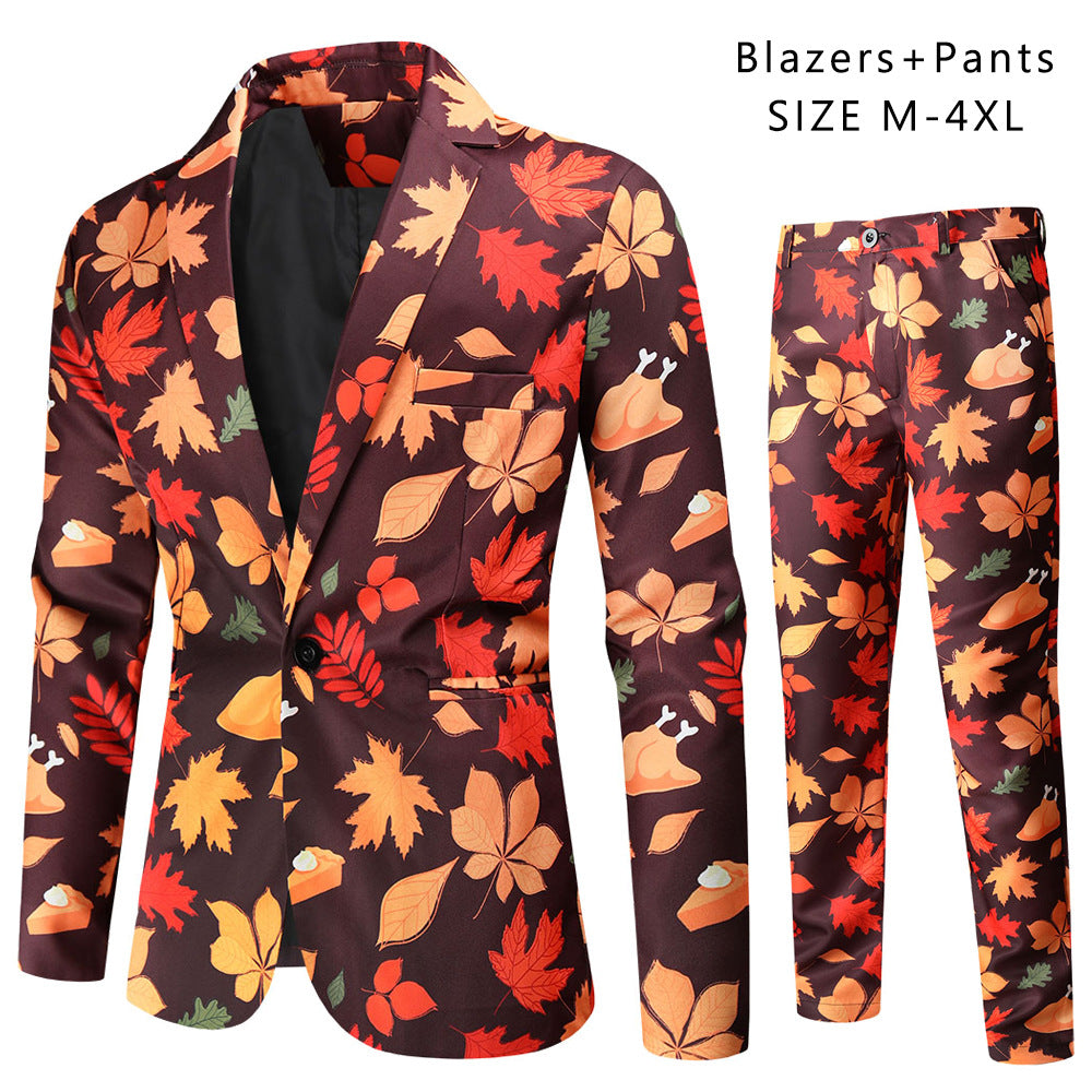 Suits For Men Two-piece Set