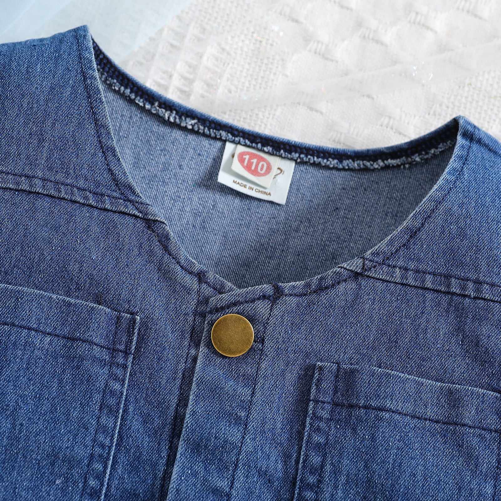 denim jeans set for girl