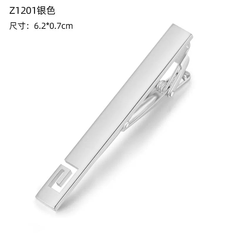 Fashion Minimalist Metal Business Professional Security Tie Clip