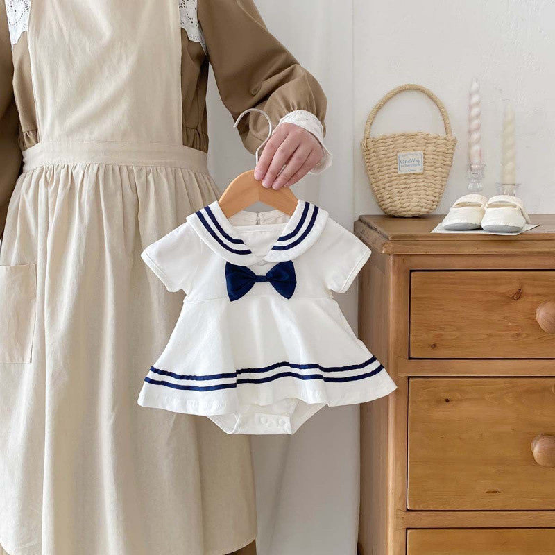 Clothes For Babies Thin Summer Clothing Small-month Baby Girl Jumpsuit