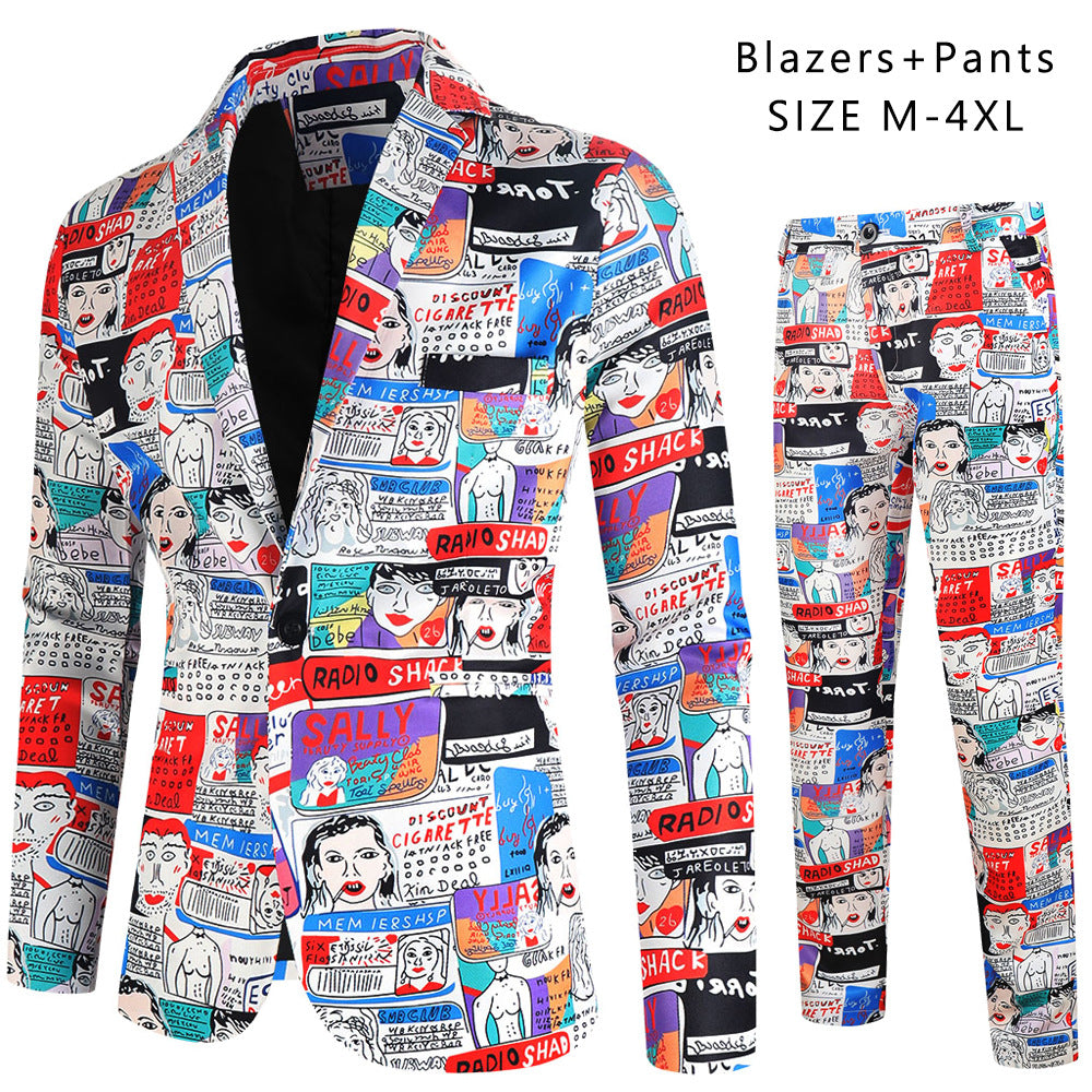 Suits For Men Two-piece Set