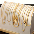 Snake Blade Necklace Suit 10 Pieces