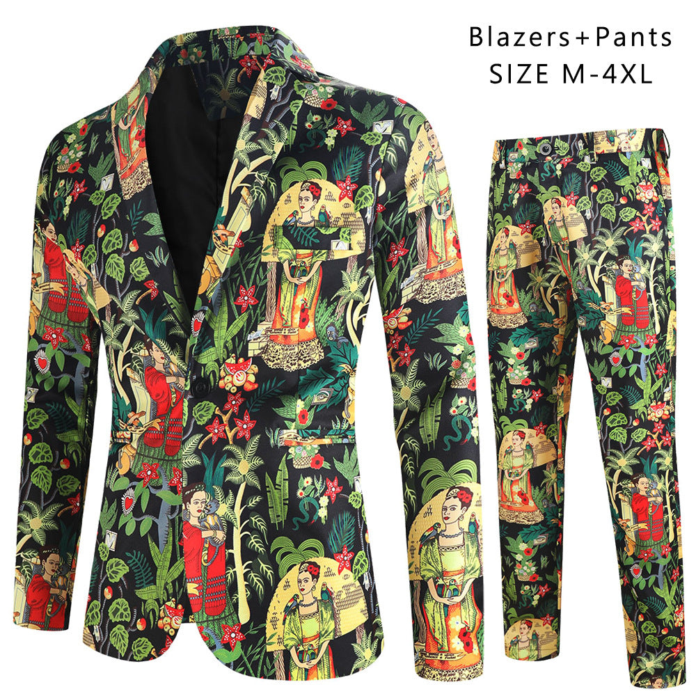 Suits For Men Two-piece Set