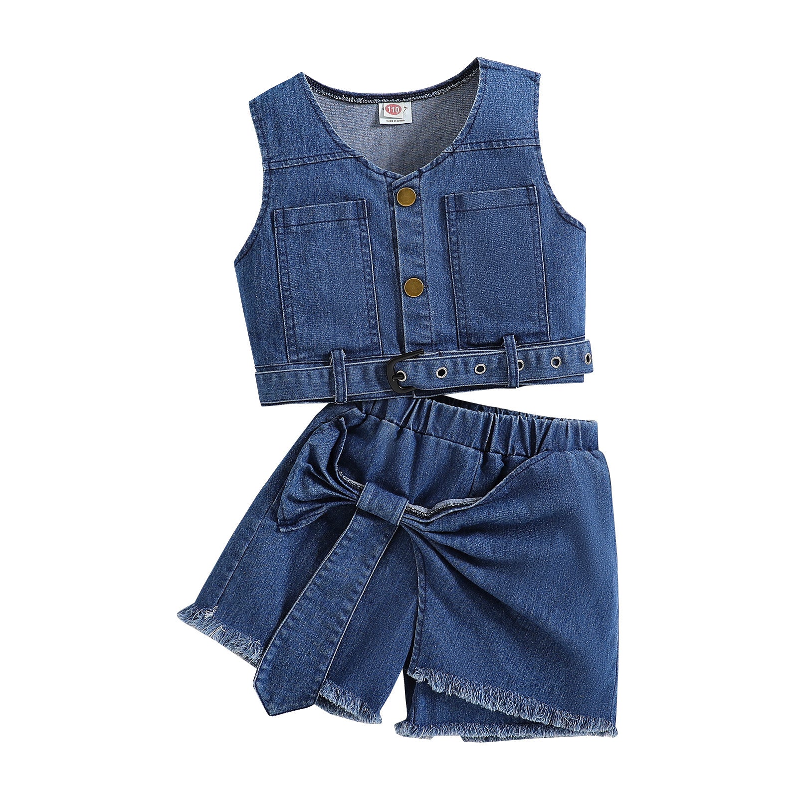 denim jeans set for girl