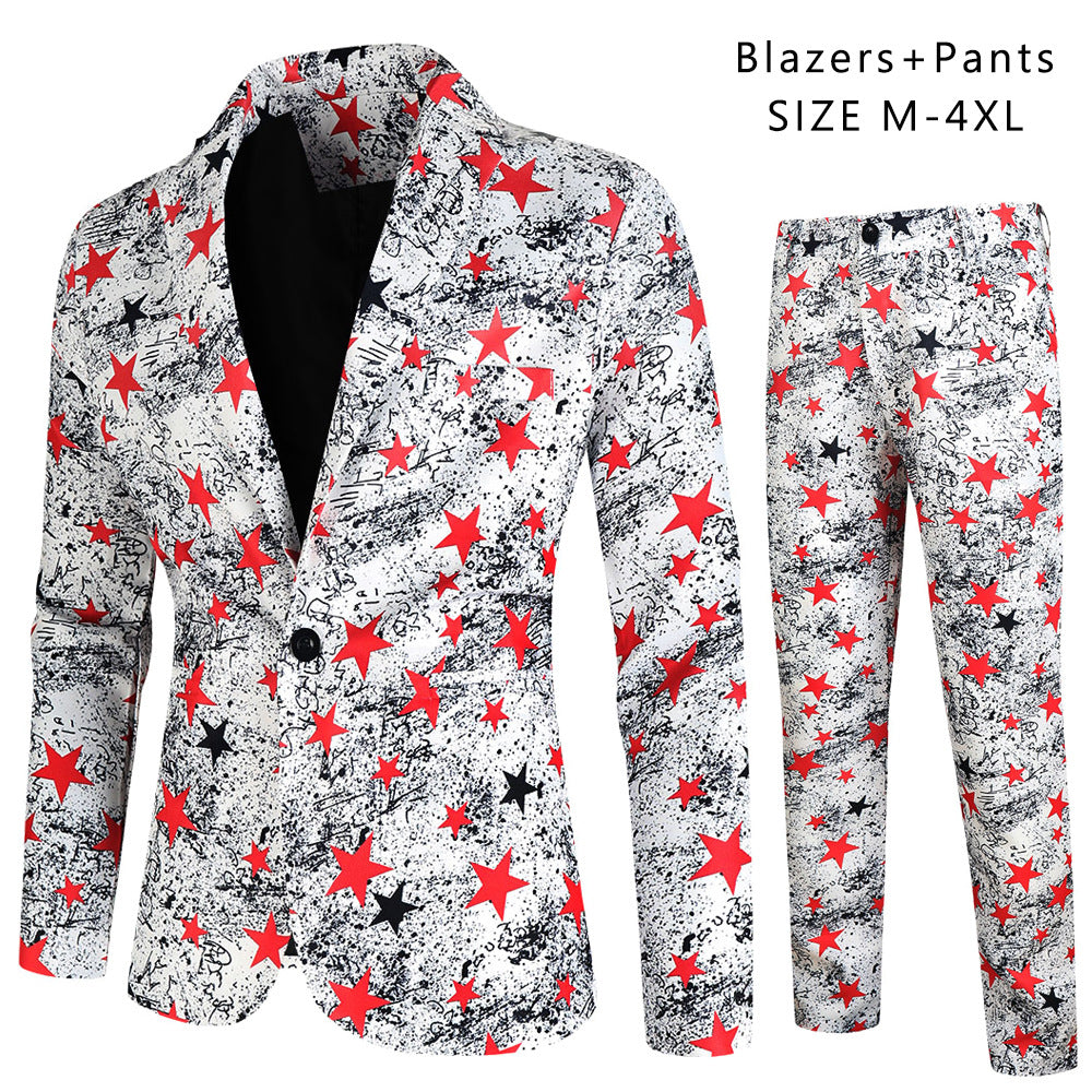 Suits For Men Two-piece Set