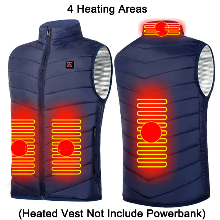 Winter USB Heated Jacket for Men and Women
